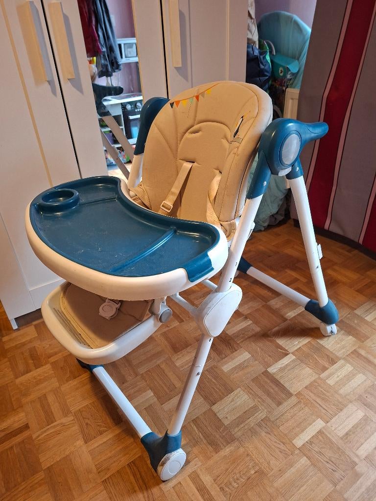 Chaise haute, Enlèvement, Utilisé, Autres types, Ceinture(s)