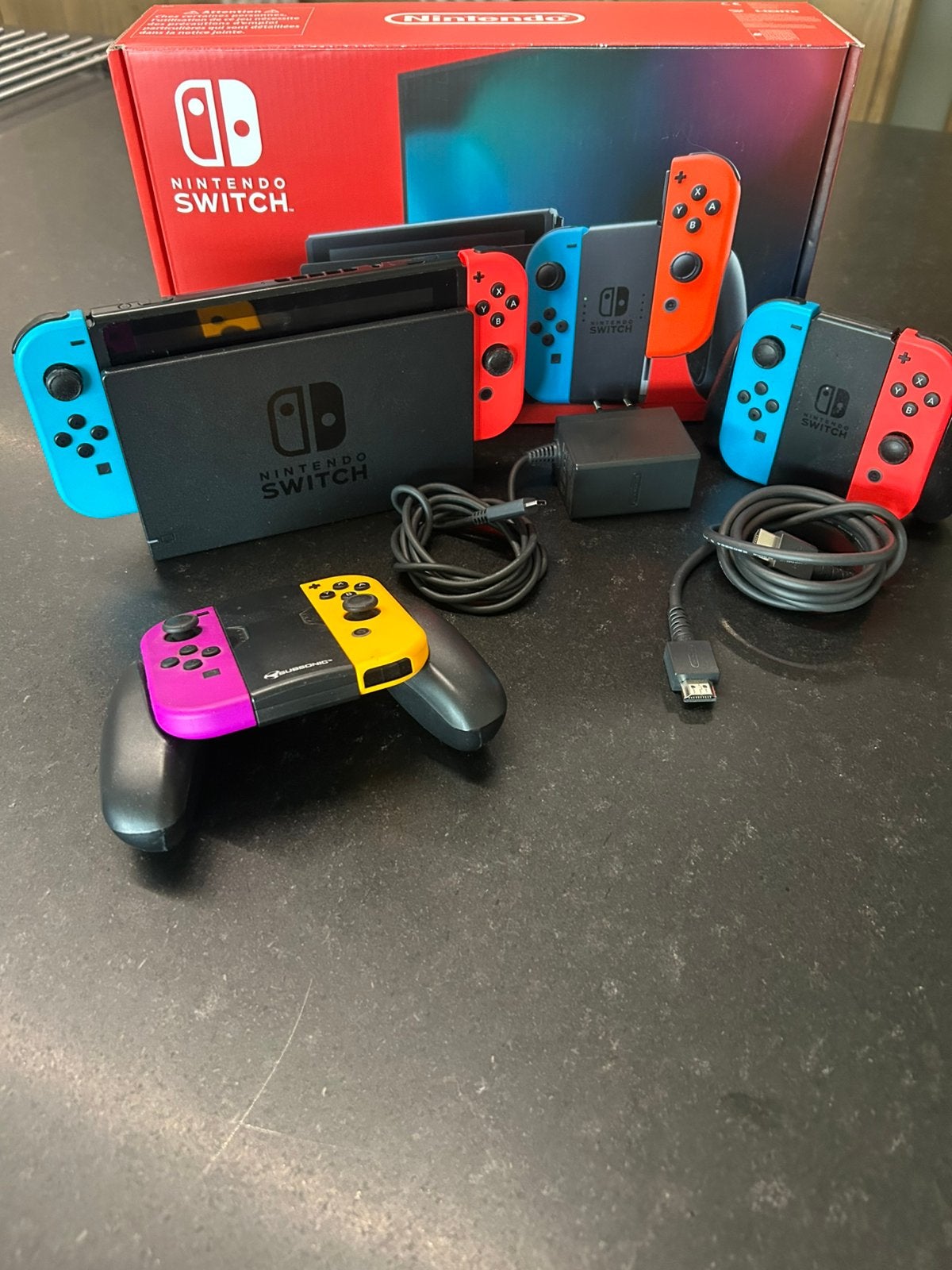 Nintendo Switch, Ophalen, Zo goed als nieuw, Met 3 controllers of meer