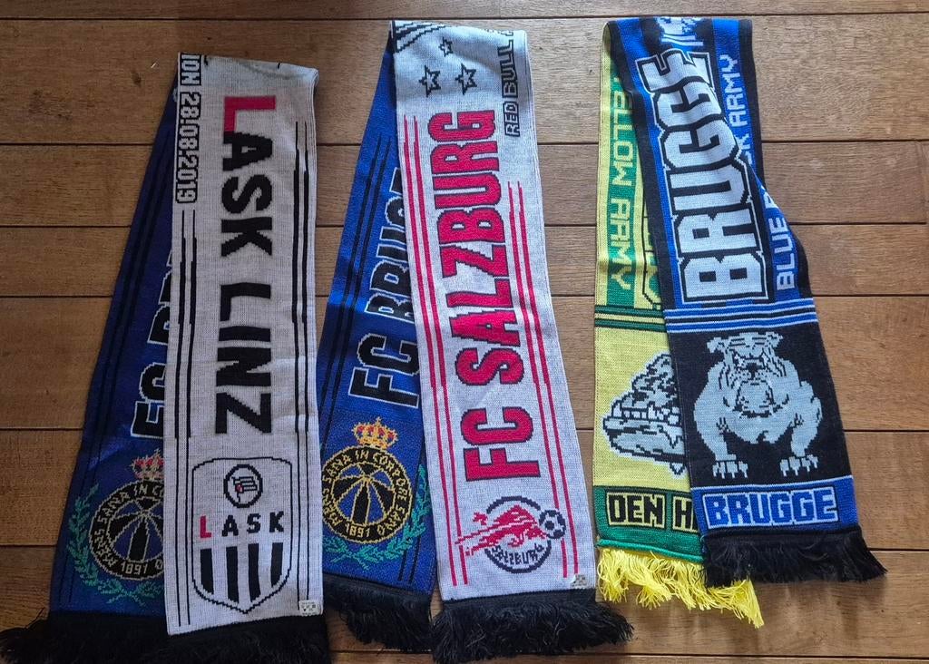 Plusieurs écharpes de football du Club de Bruges, Enlèvement