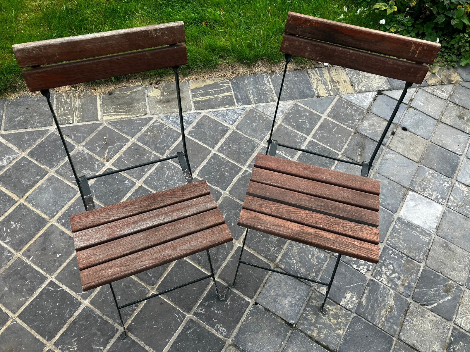 Bistro stoelen, Tuin en Terras, Ophalen, Gebruikt