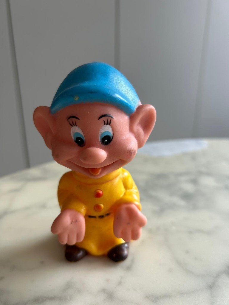 Disney Stoetel (Dopey) 12 cm, Verzamelen, Poppetjes en Figuurtjes, Gebruikt, Ophalen of Verzenden