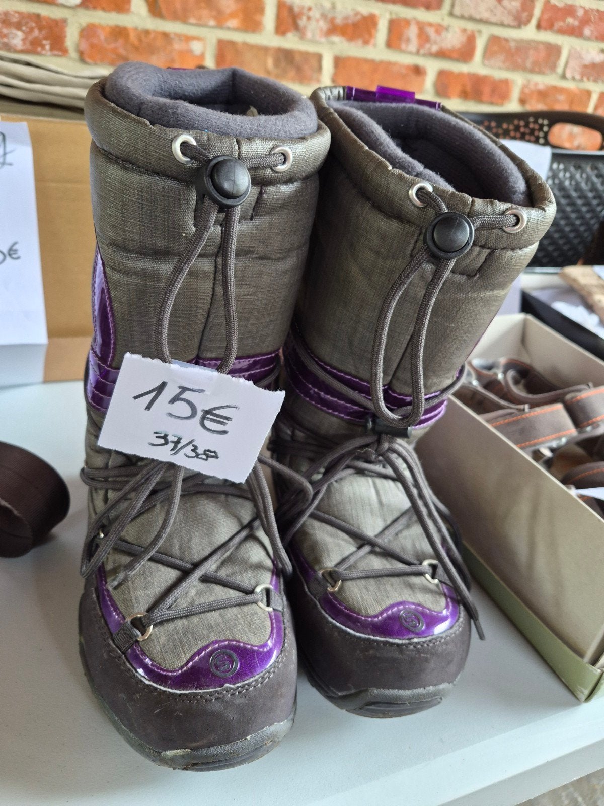 snowlaarzen, Ophalen, Gebruikt, Snowboots