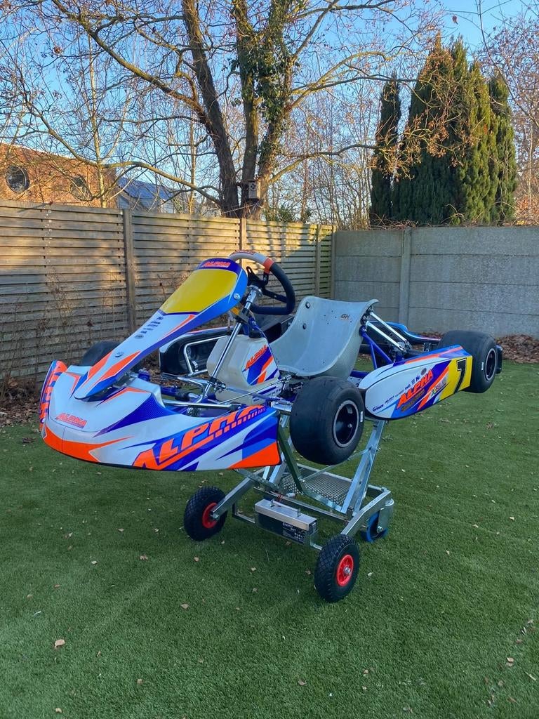 Sodi / alpha kart chassis met velgen., Ophalen, Kart