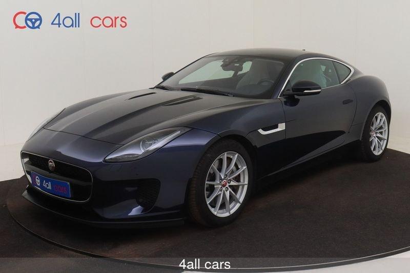 Jaguar F-Type, Auto's, Automaat, Blauw, Leder, 2 zetels