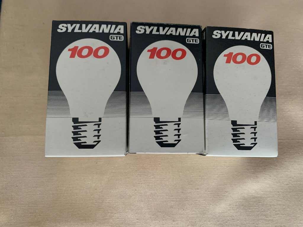 Sylvania gloeilampen 100W – E27 fitting, Ophalen of Verzenden, Sylvania