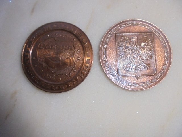 2 herdenkingsmunten, Ophalen of Verzenden