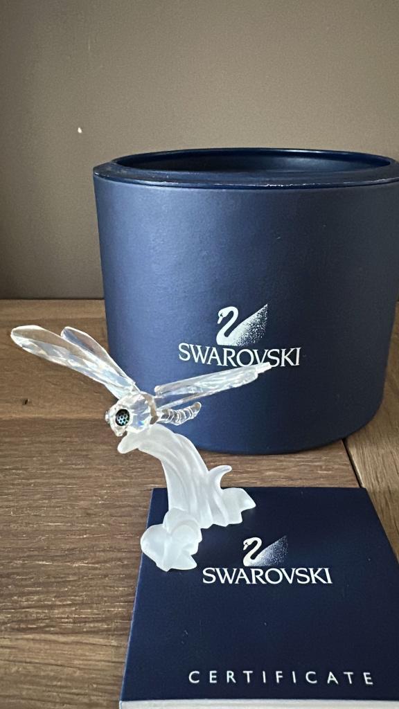 Swarovski, libelle in doos, Verzamelen, Ophalen of Verzenden