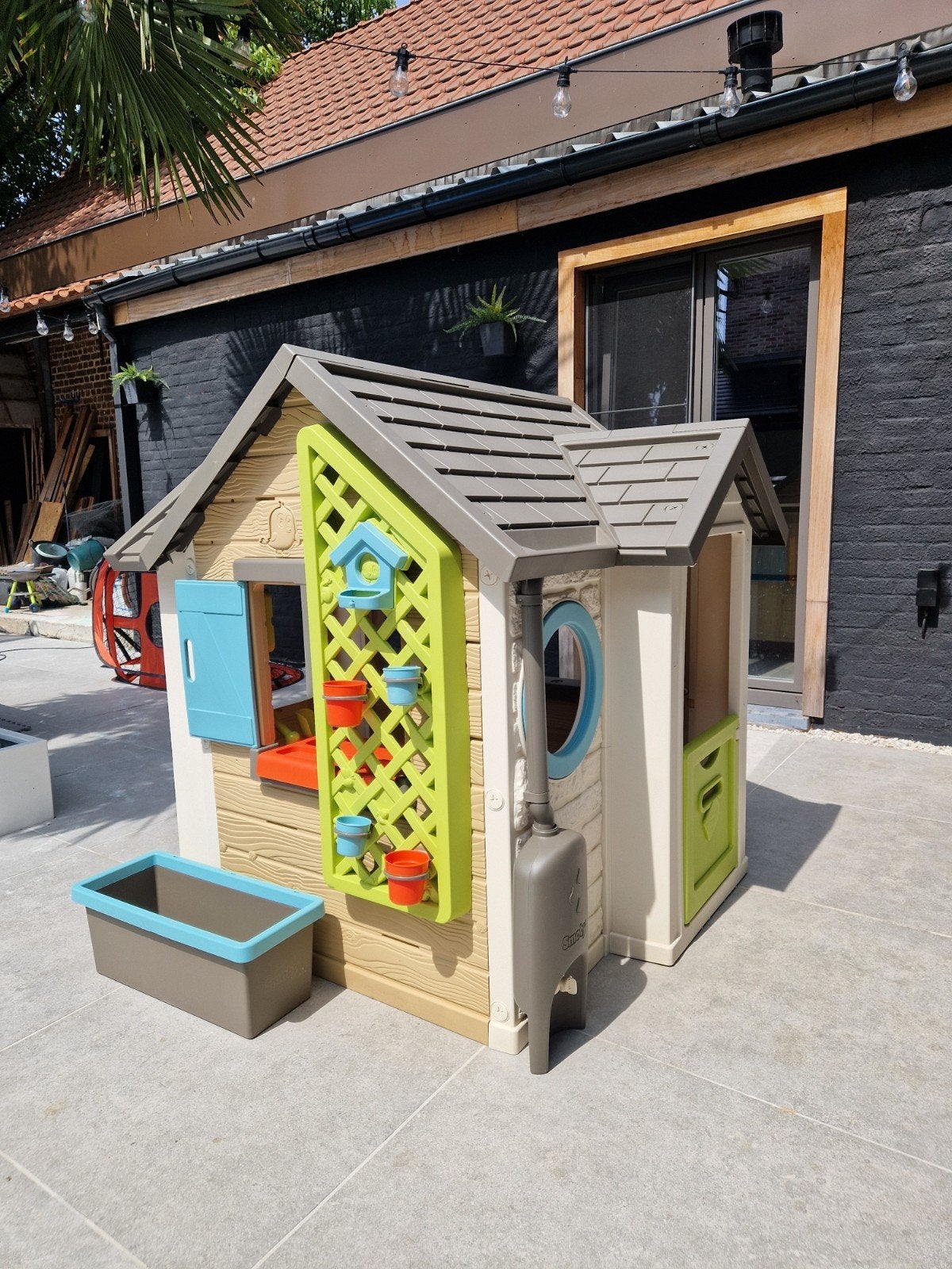 smoby Garden hous speelhuisje, Ophalen of Verzenden, Kunststof