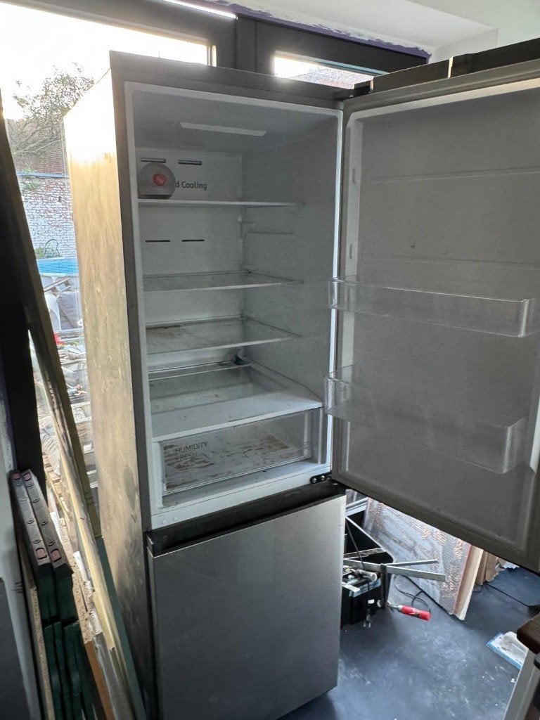 Samsung hoge vrijstaande koelkast, Avec compartiment congélateur, 160 cm ou plus, Enlèvement, Utilisé