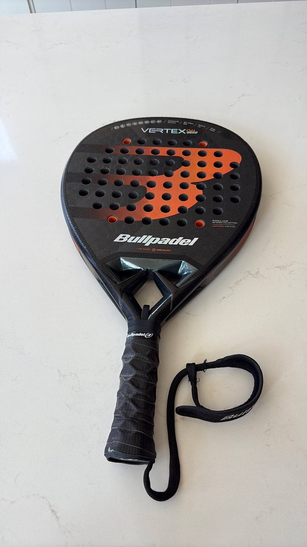 Bullpadel racket Vertex, Enlèvement, Utilisé