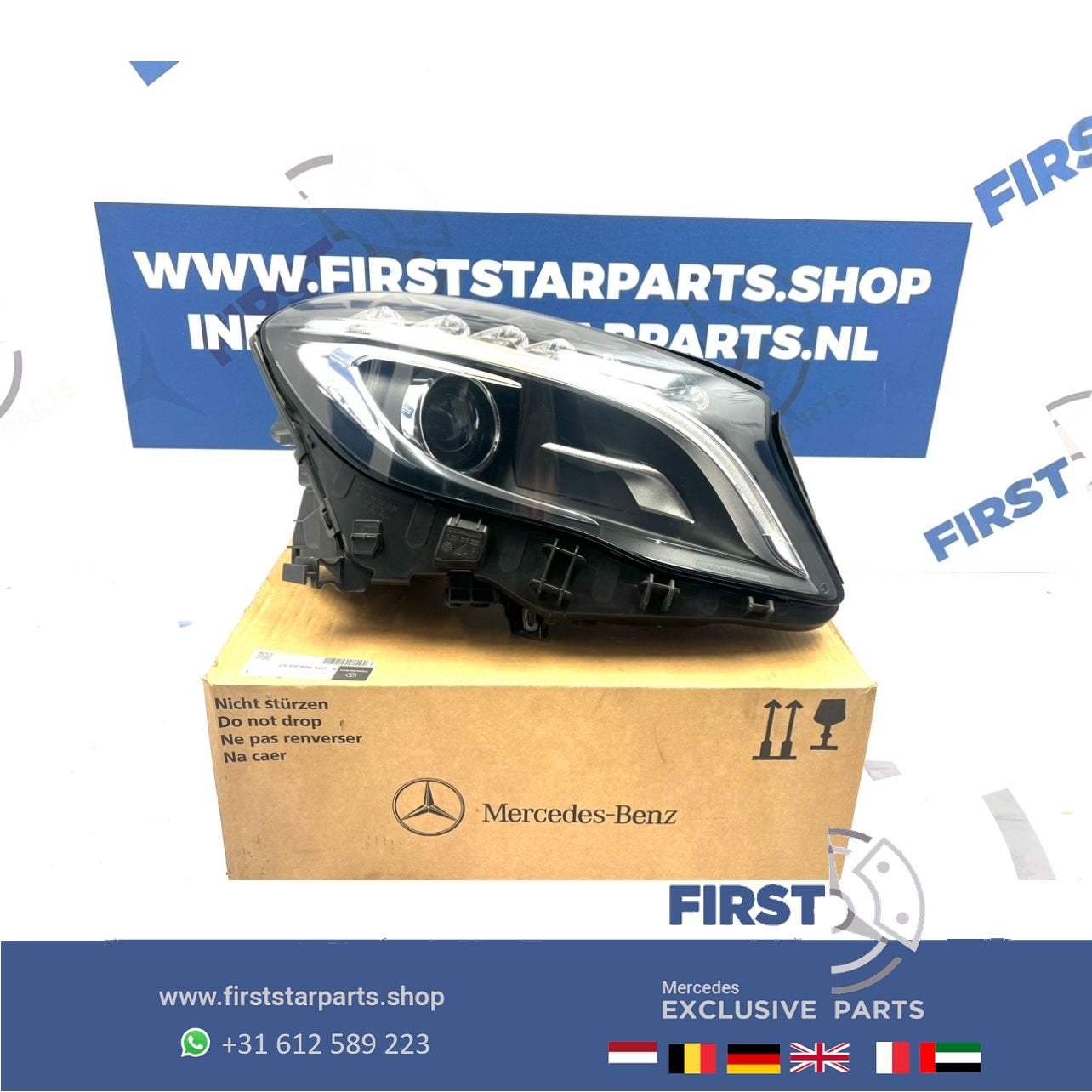 W156 X156 GLA KOPLAMP RECHTS LED BI XENON Origineel Mercedes, Auto-onderdelen, Gebruikt, -, Ophalen of Verzenden, -