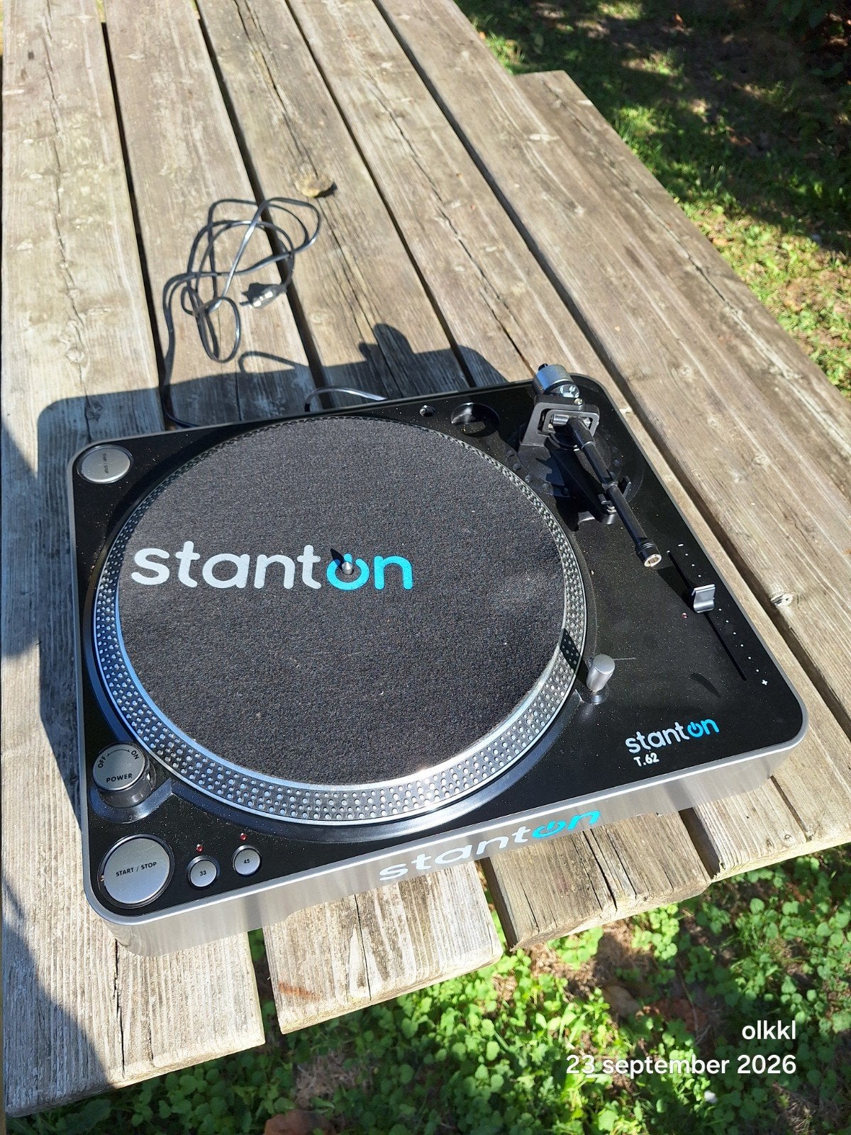 Stanton T.62 draaitafel, Musique & Instruments, Enlèvement, Comme neuf, Platine, Autres marques