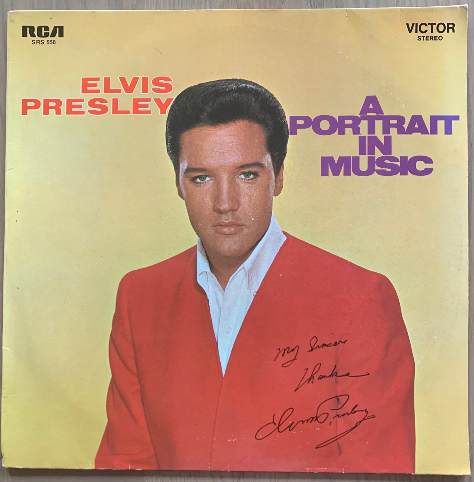 Un portrait en musique d'Elvis Presley, Enlèvement, Utilisé, LP