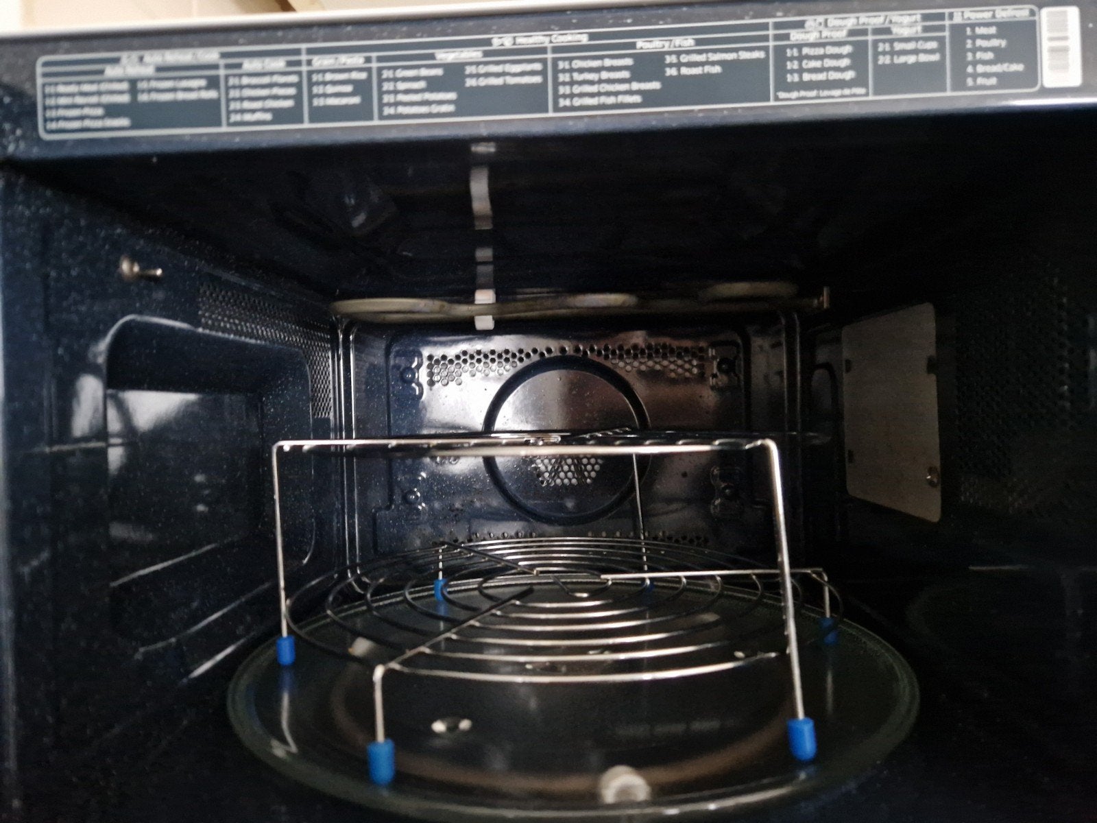 Combi oven van samsung, Electroménager, Micro-ondes, Croustillant, Comme neuf, Enlèvement, Four à micro-ondes combiné
