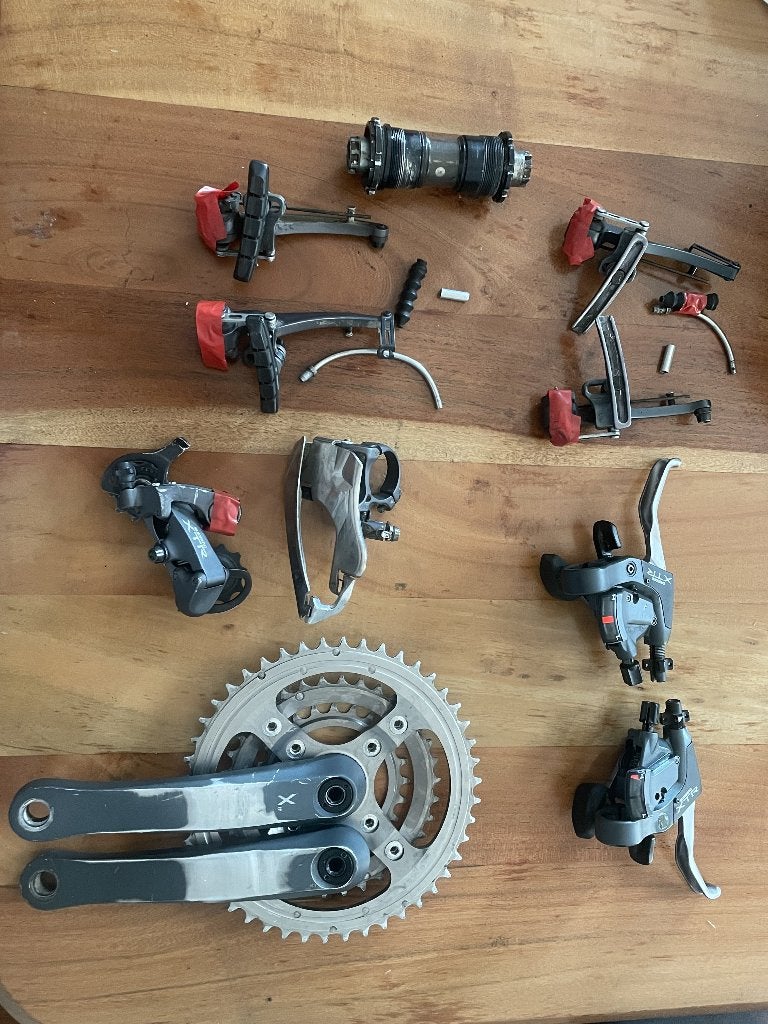 Shimano XTR M950 groepset, Ophalen, Frame, Gebruikt, Mountainbike