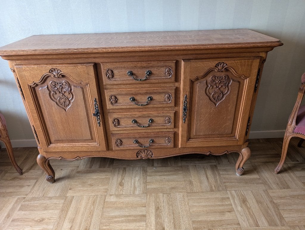 Kleine kast, Ophalen, Gebruikt, Eikenhout