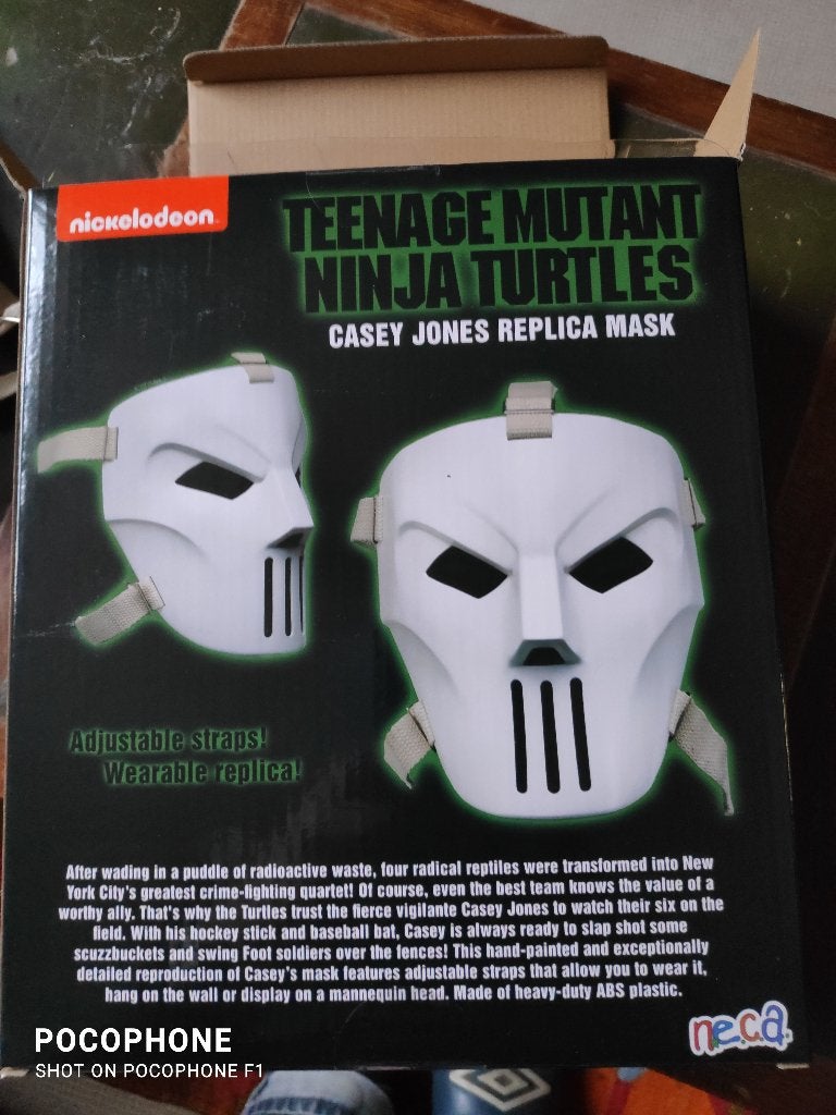 Hockeymasker Casey Jones van Neca (Turtles), Ophalen of Verzenden, Zo goed als nieuw