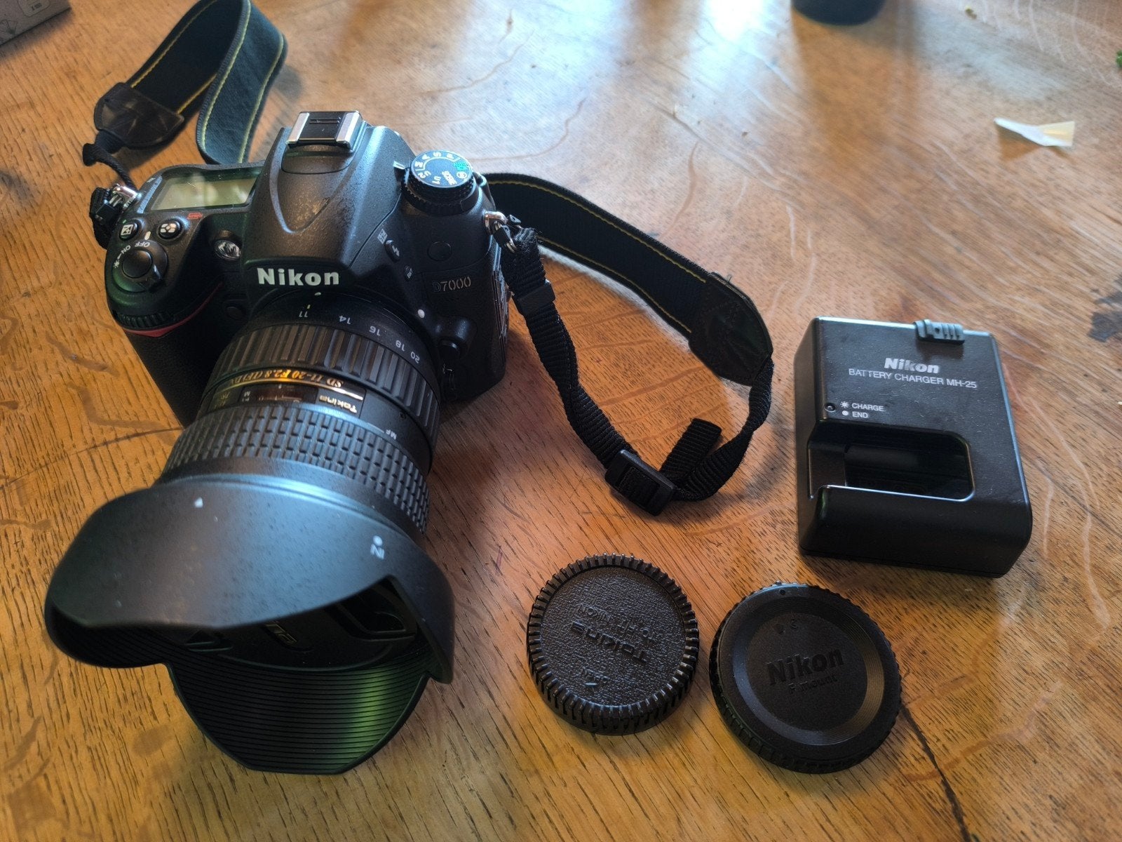 Nikon d7000 + Tokina 11-20 f2.8, Audio, Tv en Foto, Fotocamera's Digitaal, Ophalen of Verzenden, Nikon