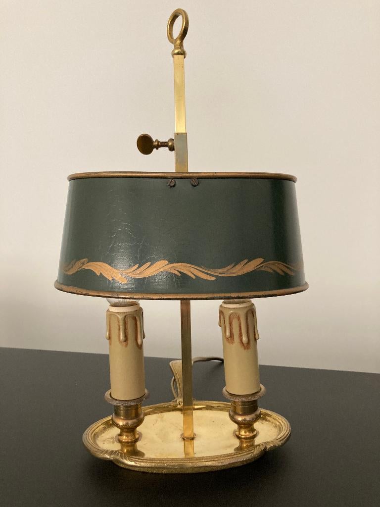 Kleine lamp voor warmwaterkruik (antiek), Antiek en Kunst, Ophalen of Verzenden