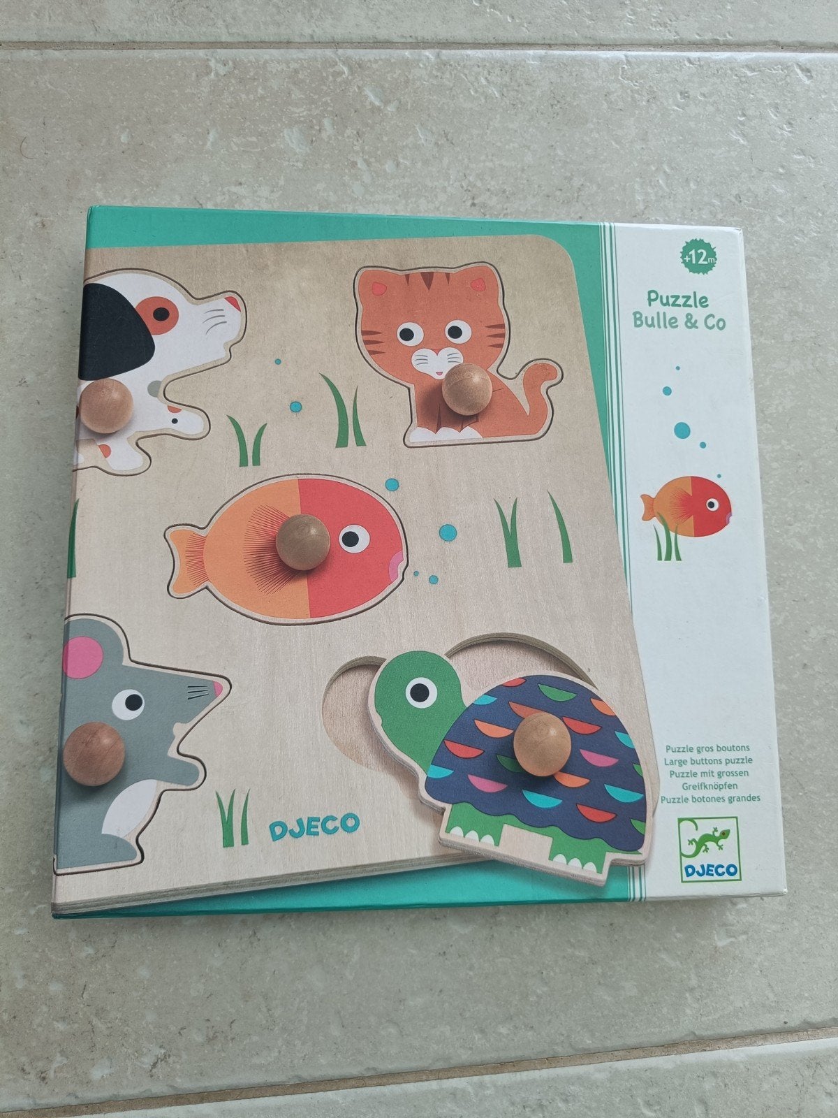 Djeco houten puzzel, Ophalen of Verzenden