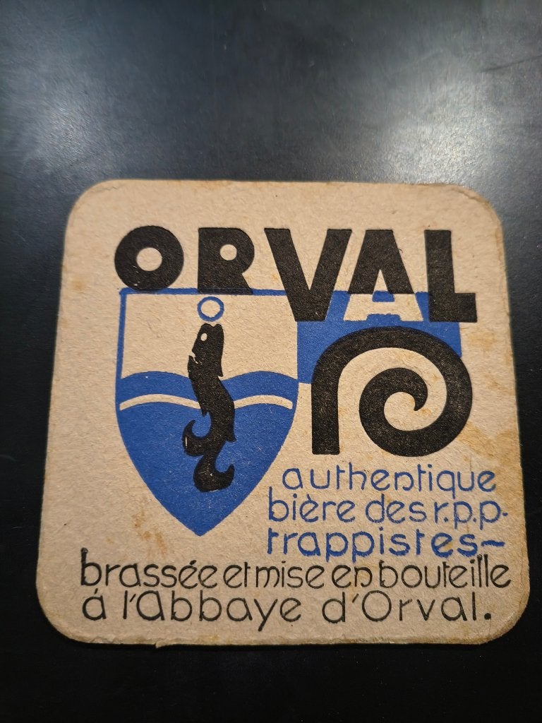 Bierviltje Orval, Collections, Enlèvement, Utilisé, Sous-bock, Autres marques