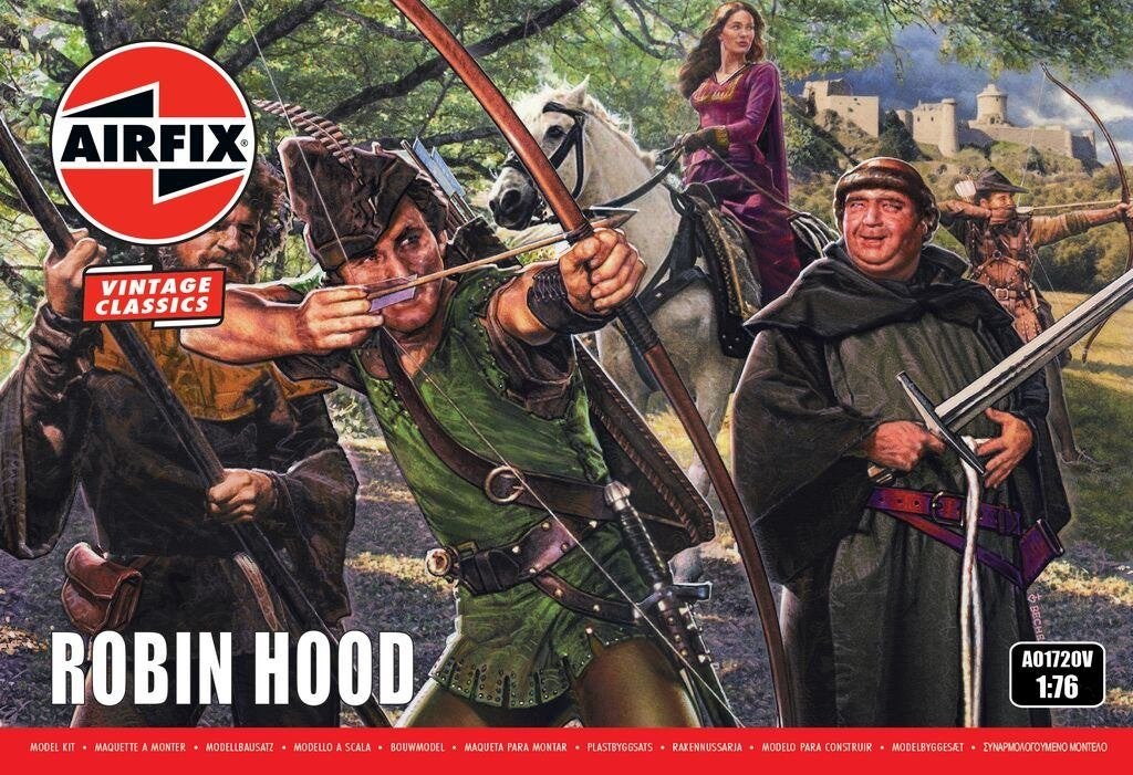 AIRFIX 01720V ROBIN HOOD échelle 1/76, Ophalen of Verzenden, Nieuw, 1:50 of kleiner, Figuur of Figuren