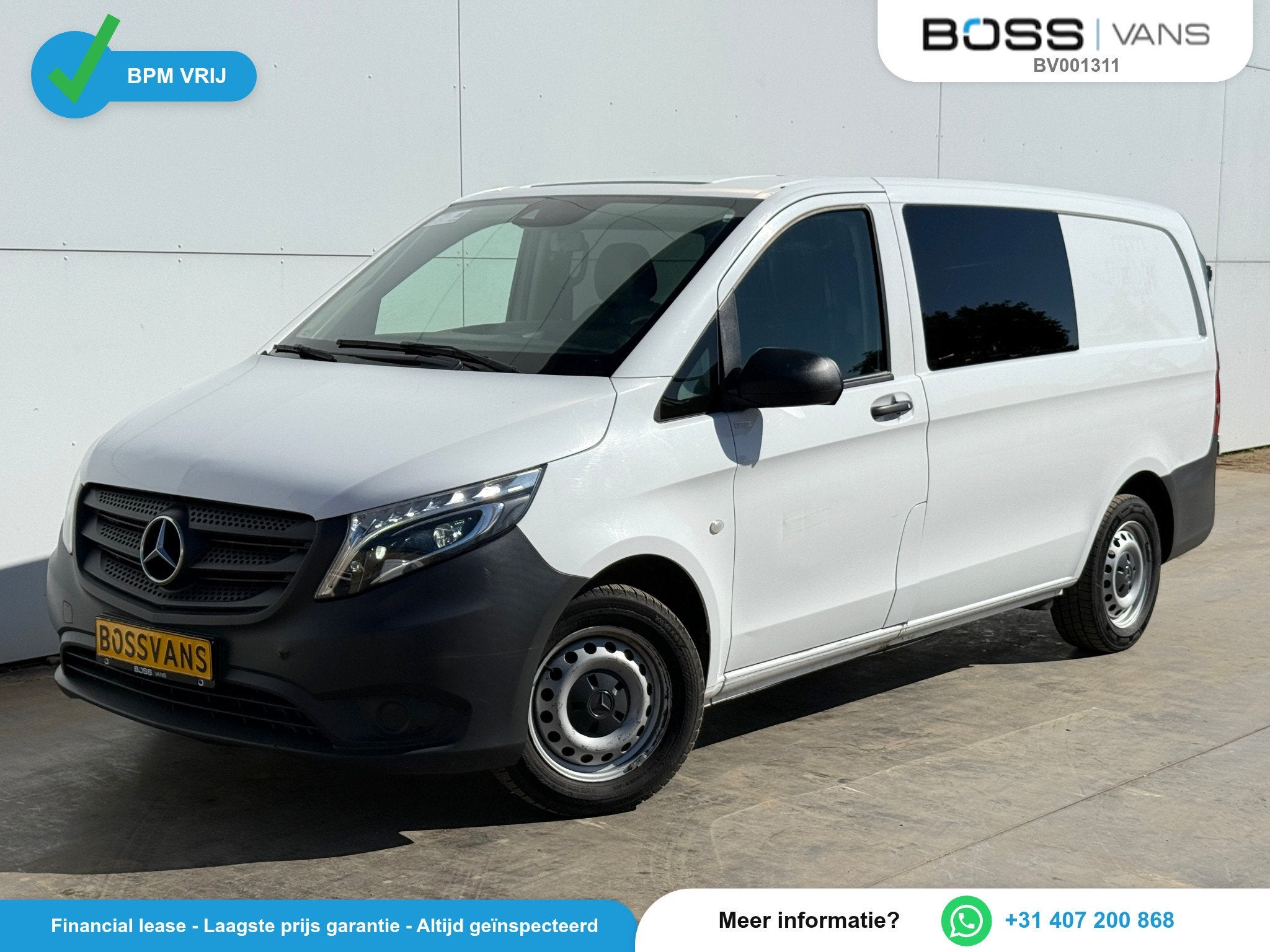 Dubbele Cabine L2H1 5 Stoelen Climate Control Cruise Control, Auto's, 100 kW, Achterwielaandrijving, Euro 6, 4 cilinders