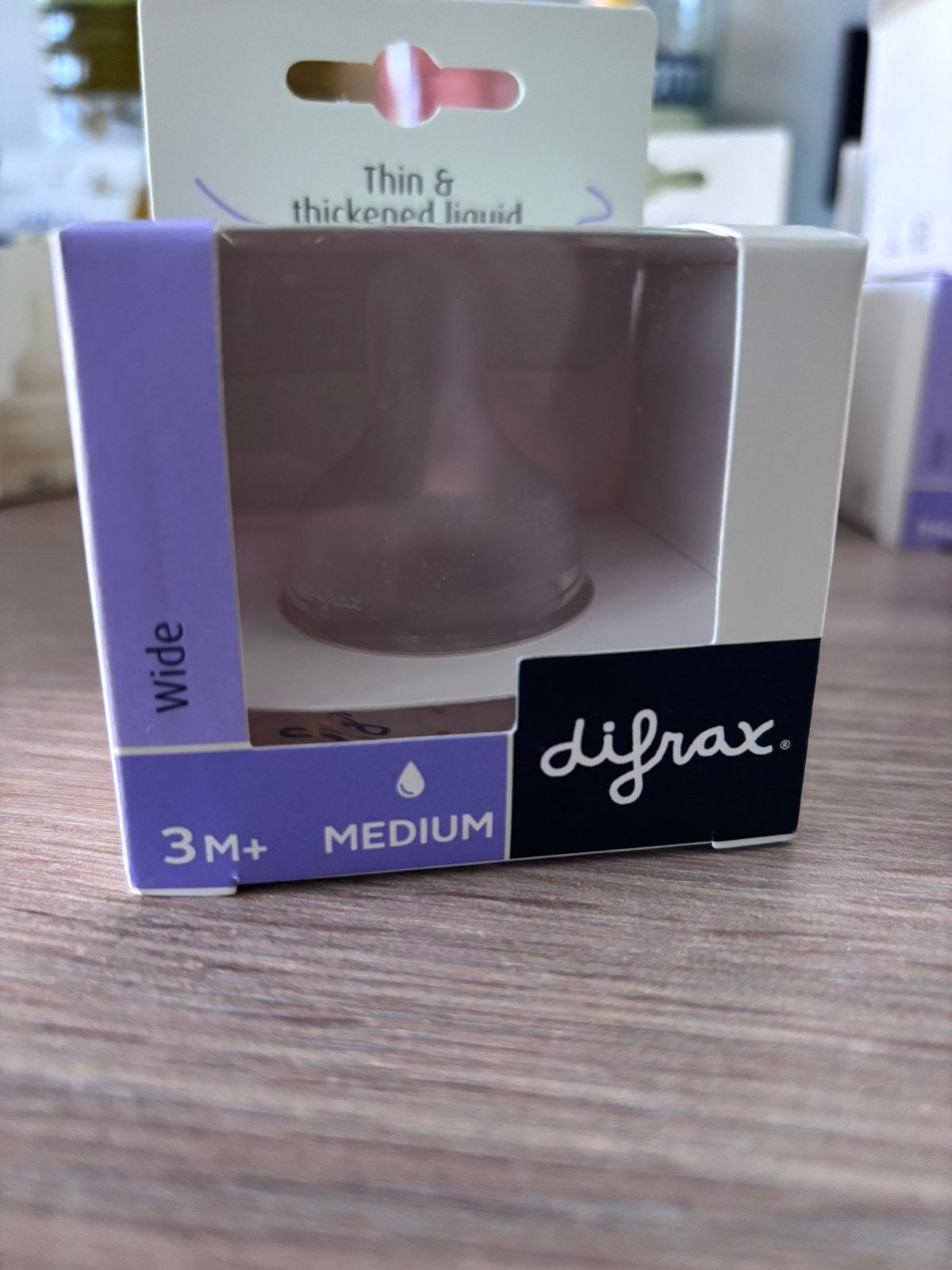Difrax flessenspeen medium 4 verpakkingen, Ophalen, Nieuw, Difrax