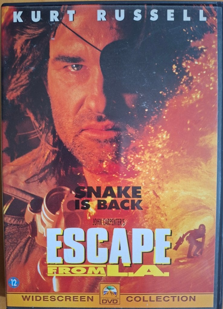 Escape from L.A. (1996), Cd's en Dvd's, Dvd's | Actie, Overige genres, Ophalen of Verzenden, Zo goed als nieuw, Turks