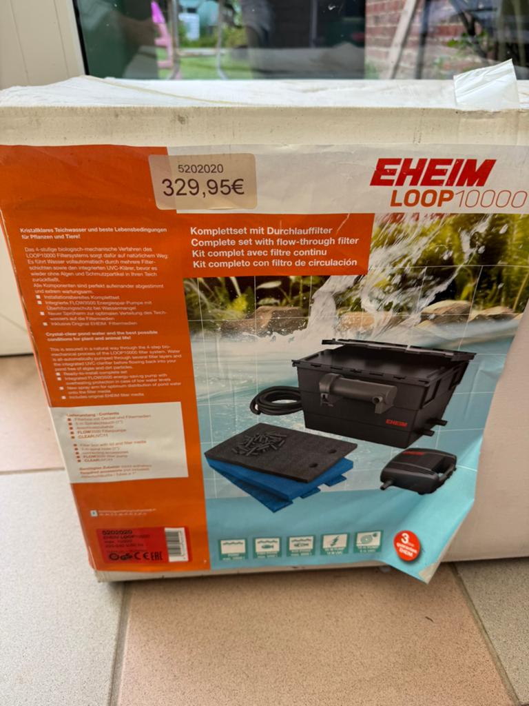 Eheim loop 10000 filtersysteem! (NIEUW), Tuin en Terras, Vijver-toebehoren, Nieuw, Ophalen