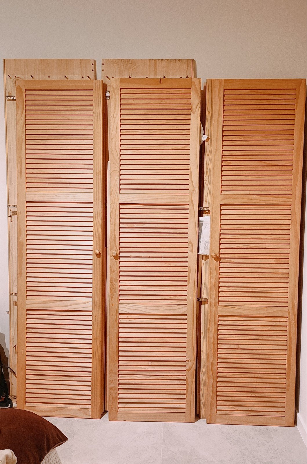Kast 3 deuren in massief hout La Redoute interieurs, Ophalen