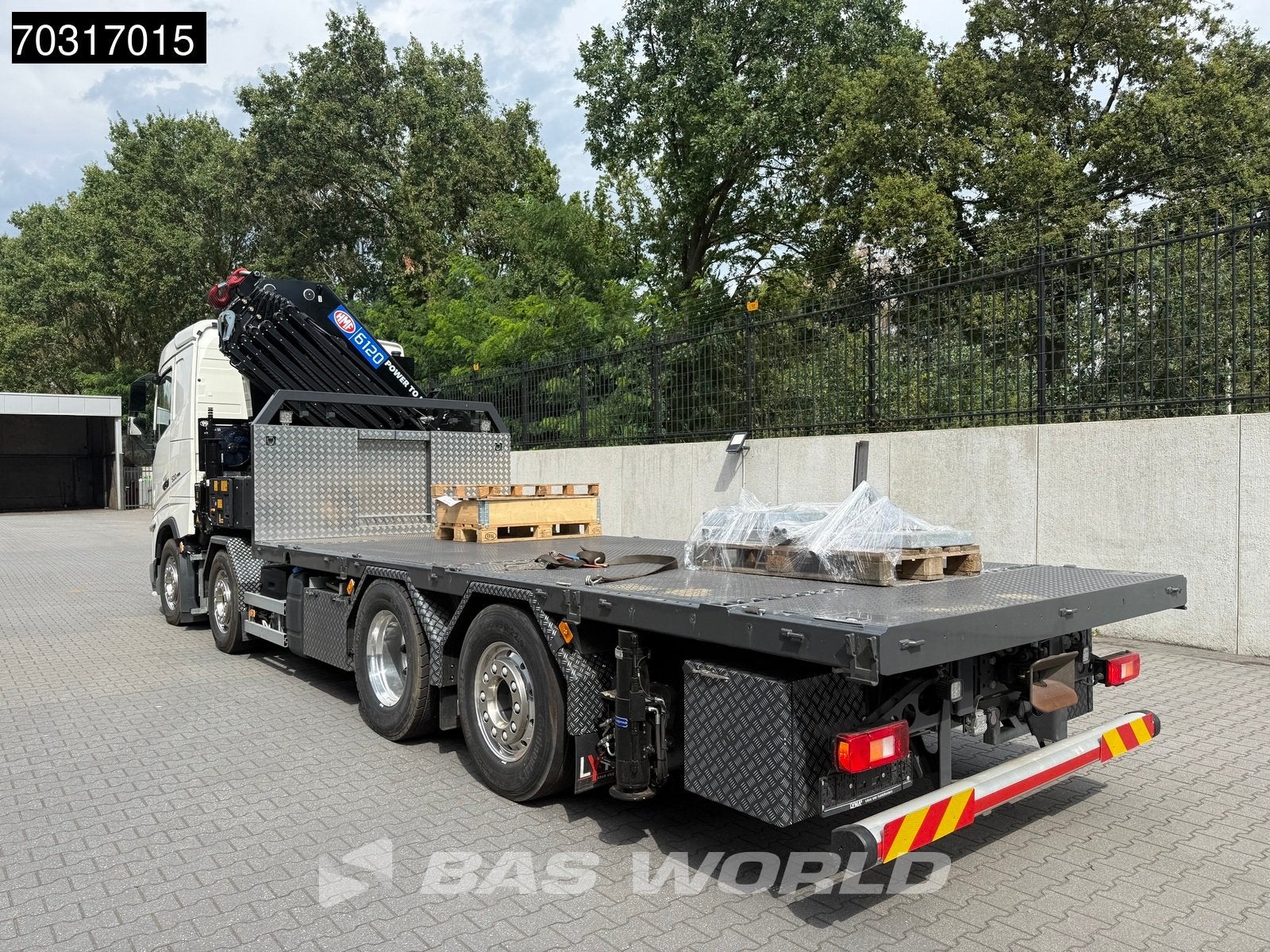Volvo FH 500 8X2 COMING SOON! HMF 6120 K6 Crane + 2.5t Winch, Achat, Entreprise, Éclairage LED, 500 ch