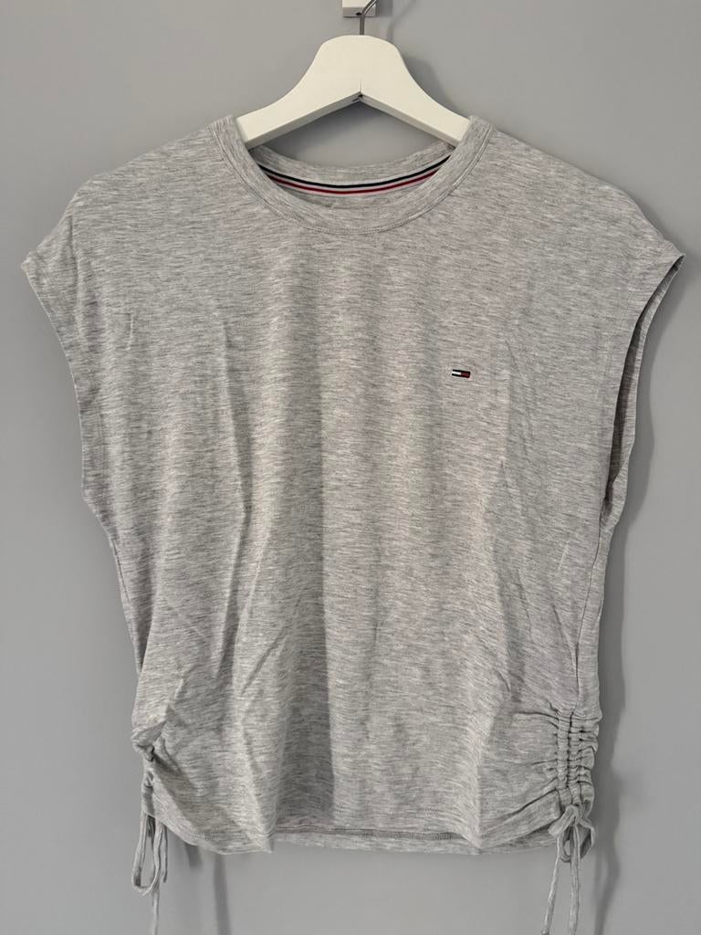 Grijs tshirt Tommy Jeans - mt L, Maat 42/44 (L), Ophalen of Verzenden, Zo goed als nieuw, Korte mouw
