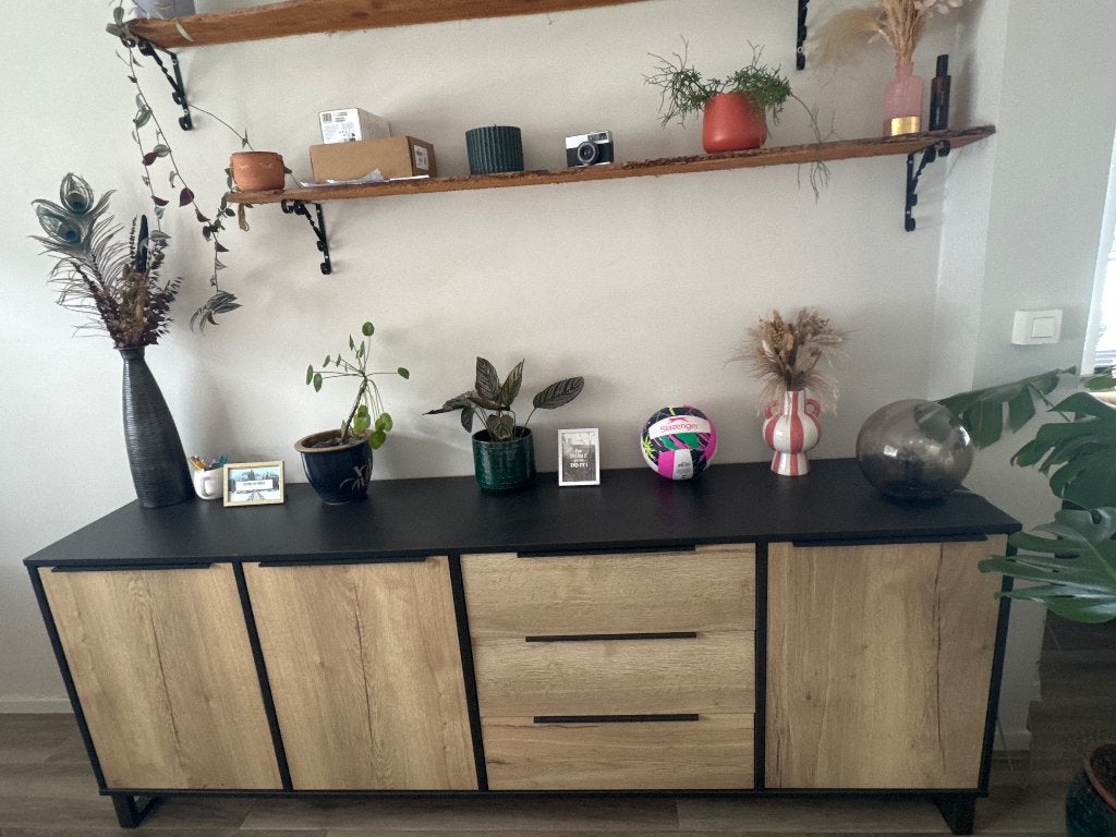 Dressoir, Ophalen, Gebruikt, Met lade(s), 200 cm of meer