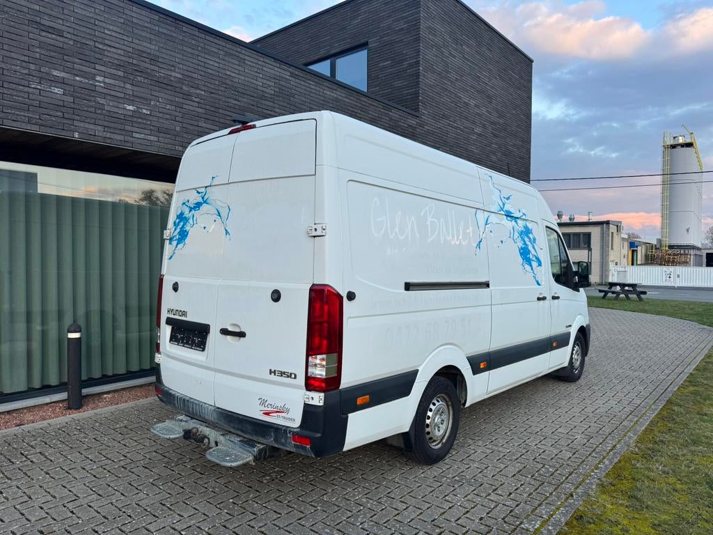 Hyundai H350 2.5 diesel 2016 L3 H3 gekeurd, Auto's, Stof, Wit, Particulier, Multifunctioneel stuurwiel