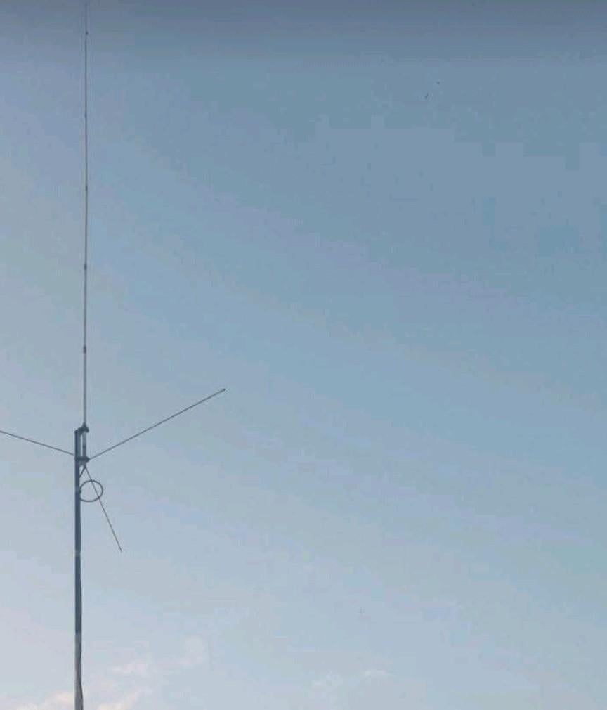  

Sirio GPV 5/8 Golf cb antenne 595cm 3 radialen , Telecommunicatie, Zenders en Ontvangers, Ophalen