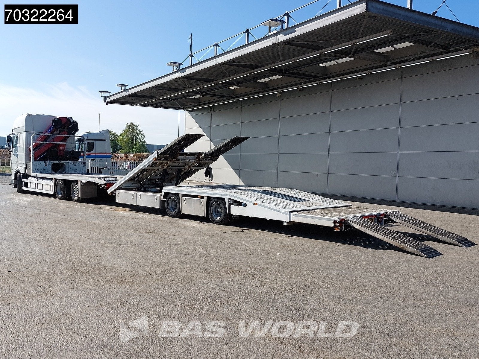 DAF XF XF 530 6X2 NL-Combi HMF 1120 K-RC Kran Crane Transpor, Autos, Cuir, Achat, Entreprise, Diesel