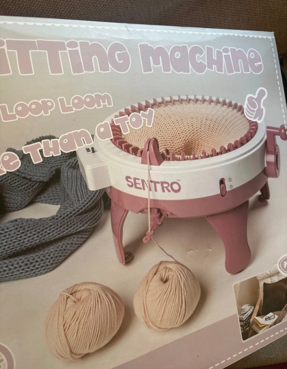 Sentro knitting machine, Ophalen, Zo goed als nieuw, Machine