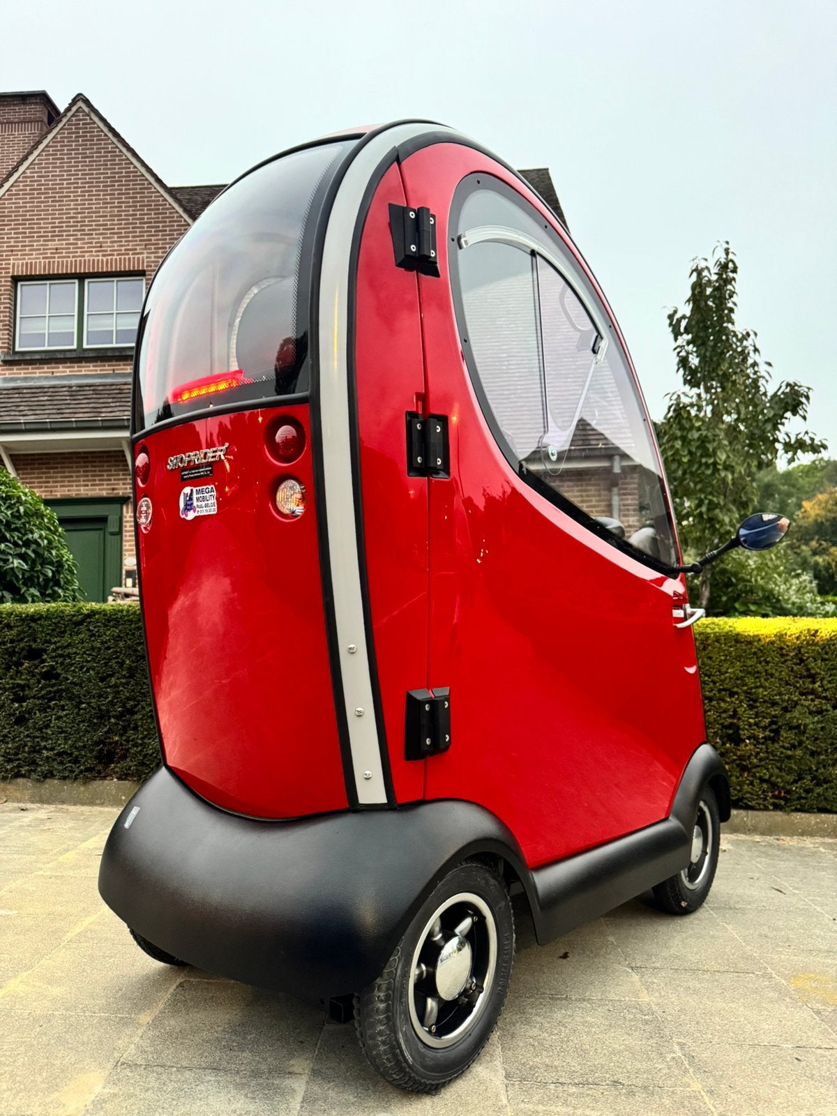 Scootmobiel Luxe Shoprider Voiturette électrique couvert, Enlèvement ou Envoi, Comme neuf