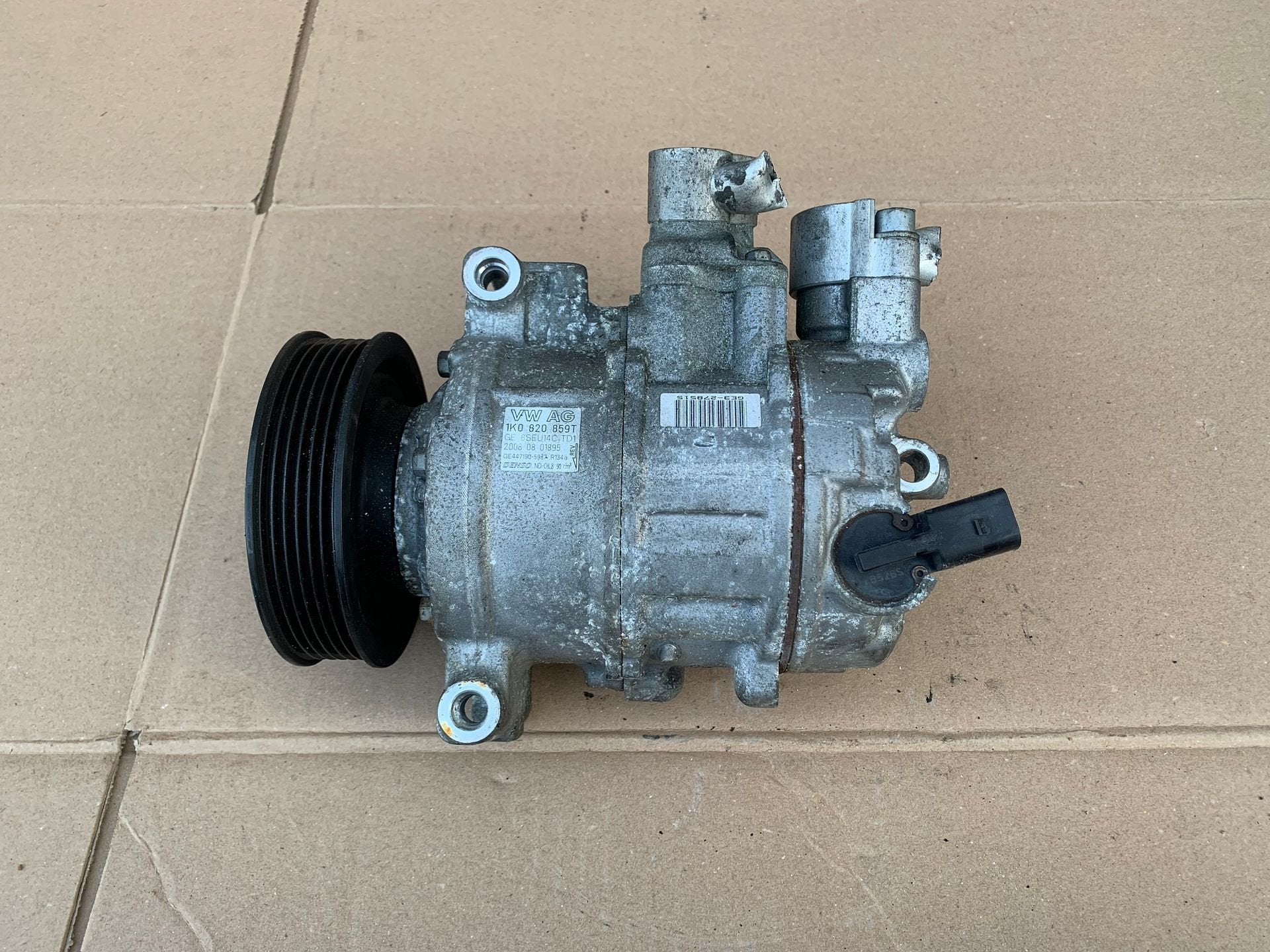 aircopomp 1K0820859T volkswagen seat skoda audi, Gebruikt, -, Volkswagen, -