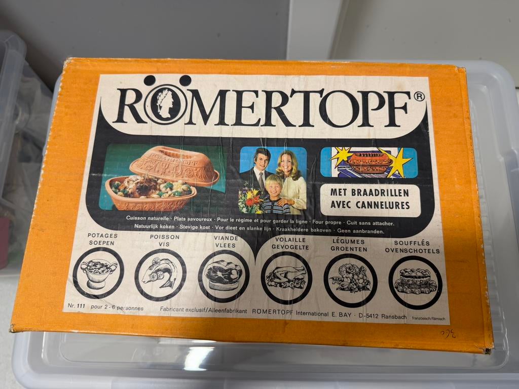Römertopf, Enlèvement, Neuf