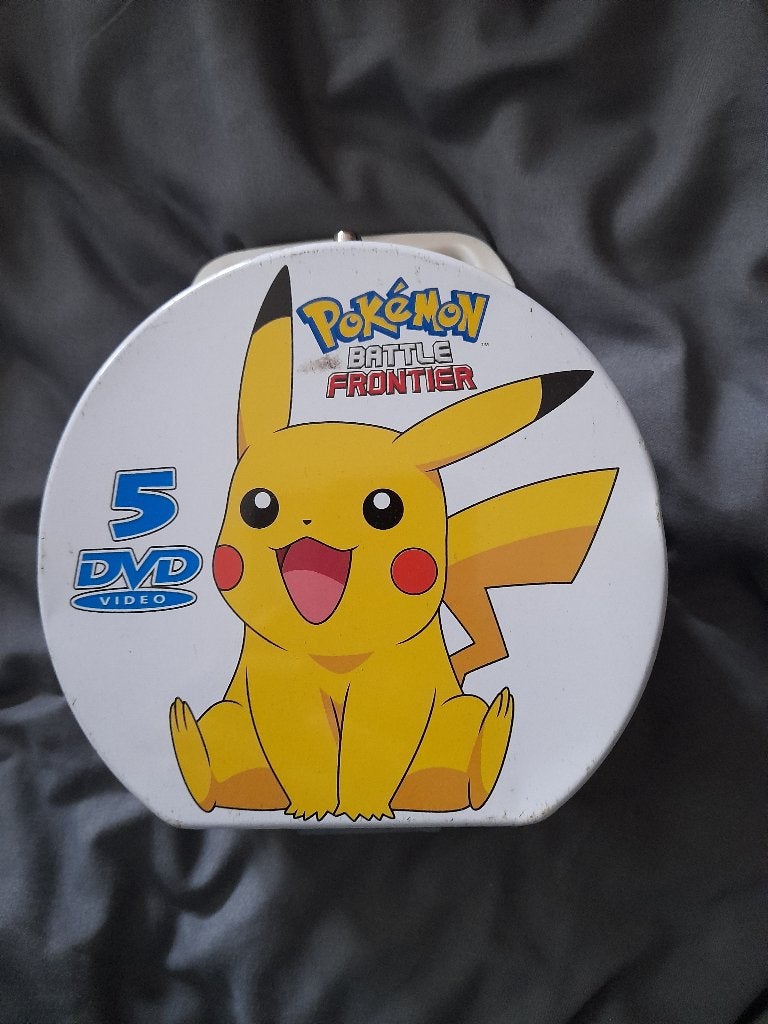 Coffret En Métal Avec 5 Dvd ( Pokémon Pikachu ) de Jr Kikaku, Enlèvement ou Envoi, Utilisé, TV, Autres types