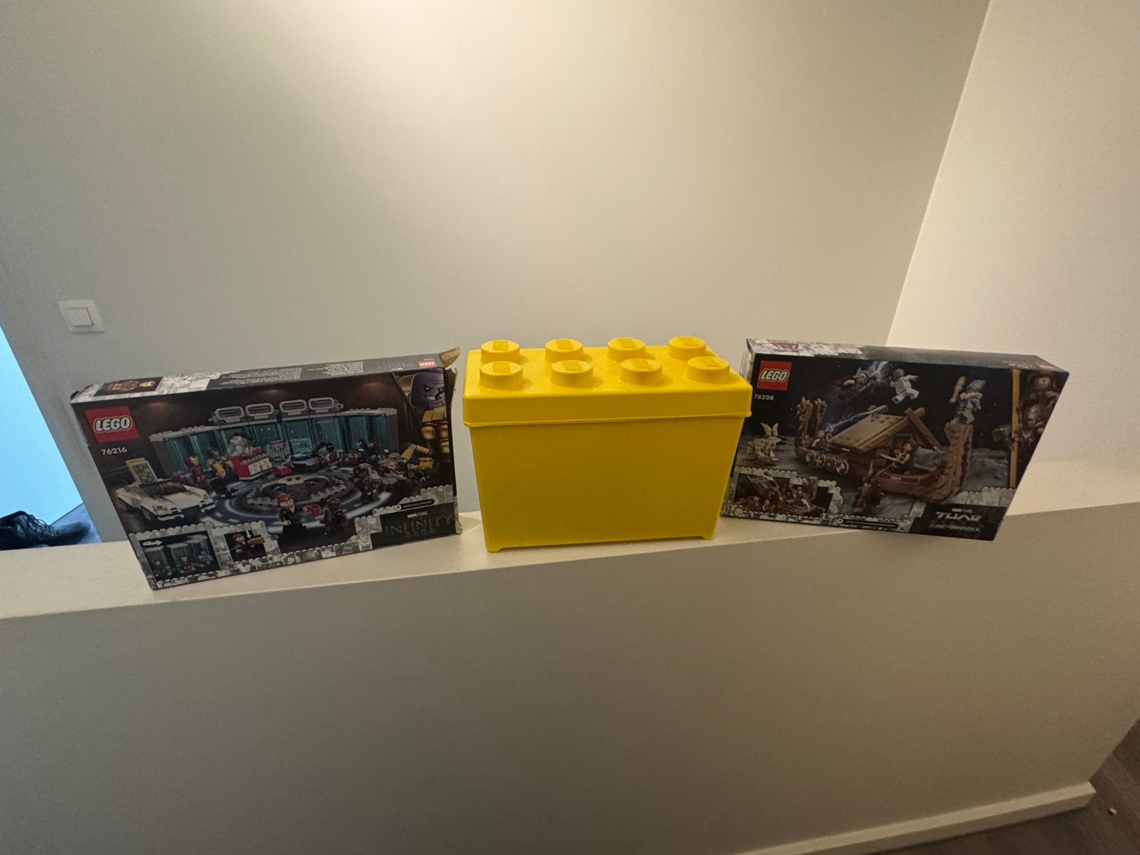 Lego sets, Kinderen en Baby's, Ophalen, Marvel, Lego, Zo goed als nieuw