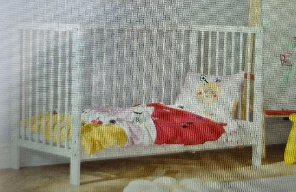 lit bébé ikea, Moins de 70 cm, Comme neuf, Moins de 140 cm, Enlèvement