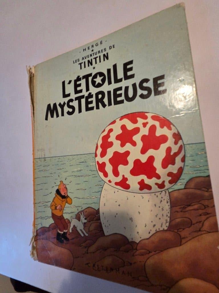 Ancien album de Tintin : « L'étoile mystérieuse », Livres, Enlèvement ou Envoi, Une BD, Utilisé, Hergé