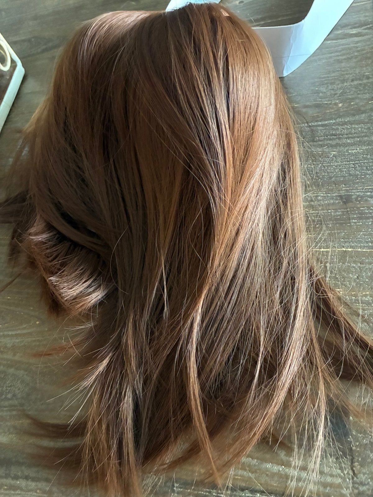 een mooi pruik mee mooi stralend haar( nieuw nooit gedragen, Ophalen, Nieuw