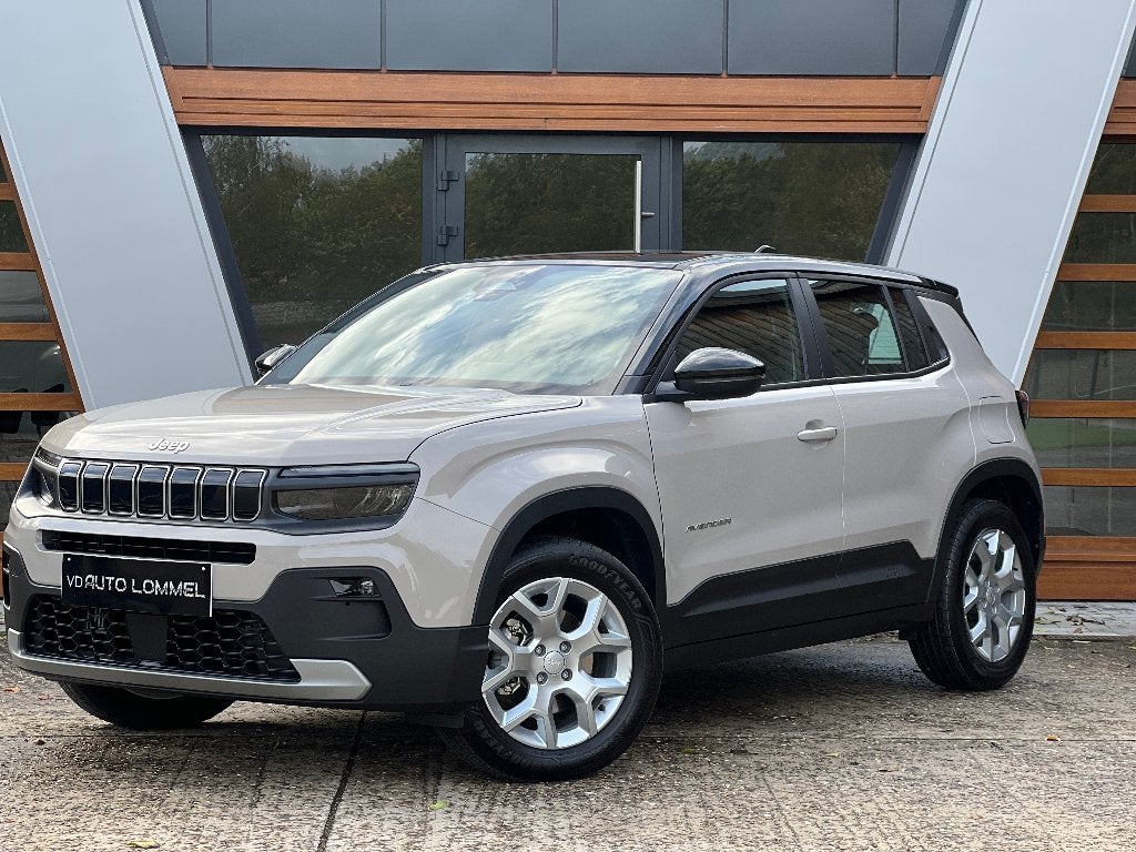 Jeep Avenger e-Hybrid '26 - FULL OPTION - 6100KM, Autos, Argent ou Gris, Achat, Entreprise, Noir