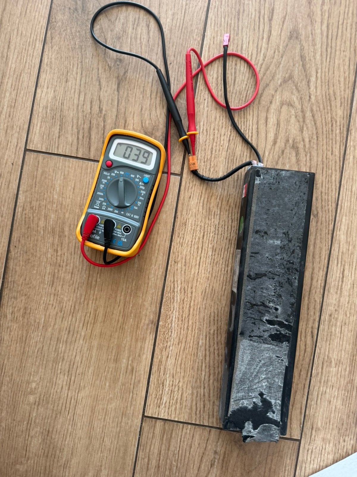 Batterie trottinette, Fietsen en Brommers, Ophalen, Zo goed als nieuw