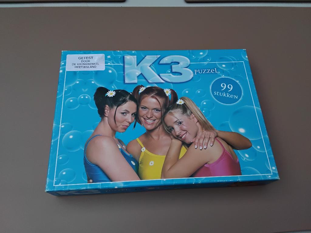 Puzzel K3 Karen Kathleen Kristel, Ophalen, Gebruikt