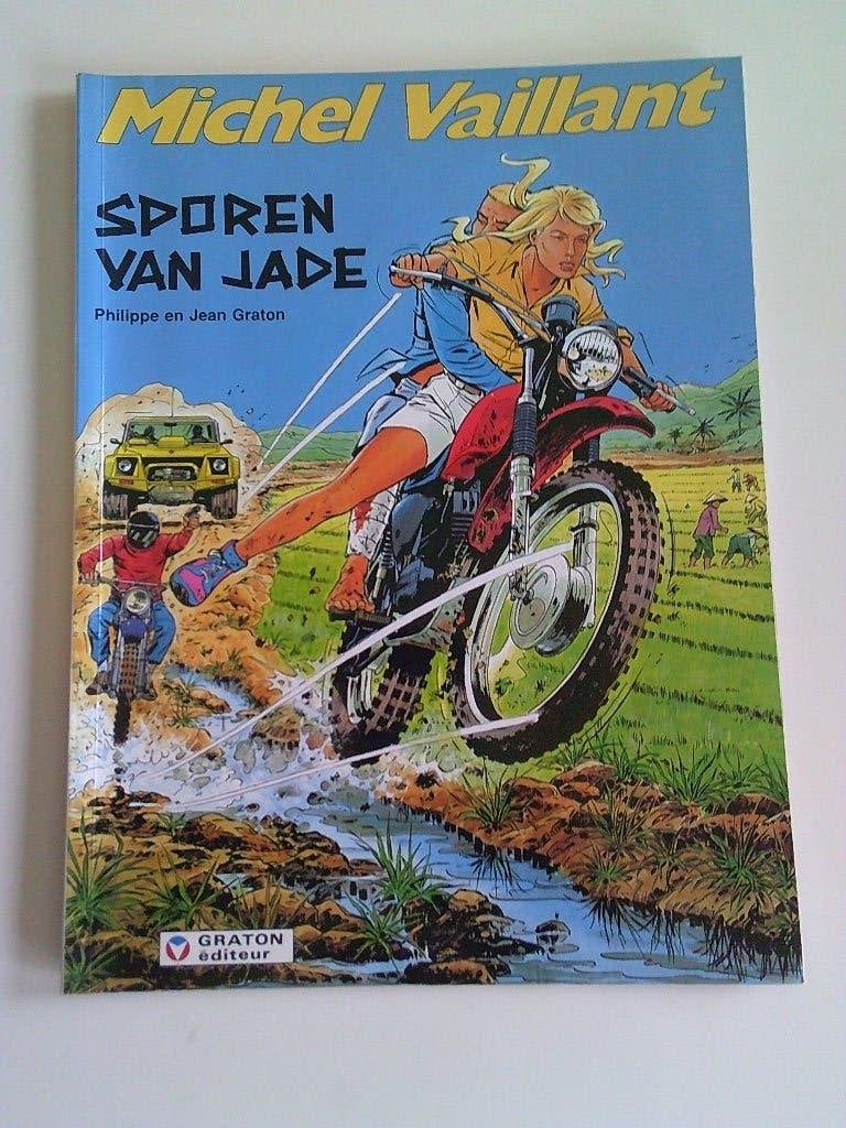 Michel Vaillant 57. Sporen van jade. 1ste druk 1994, Boeken, Ophalen of Verzenden